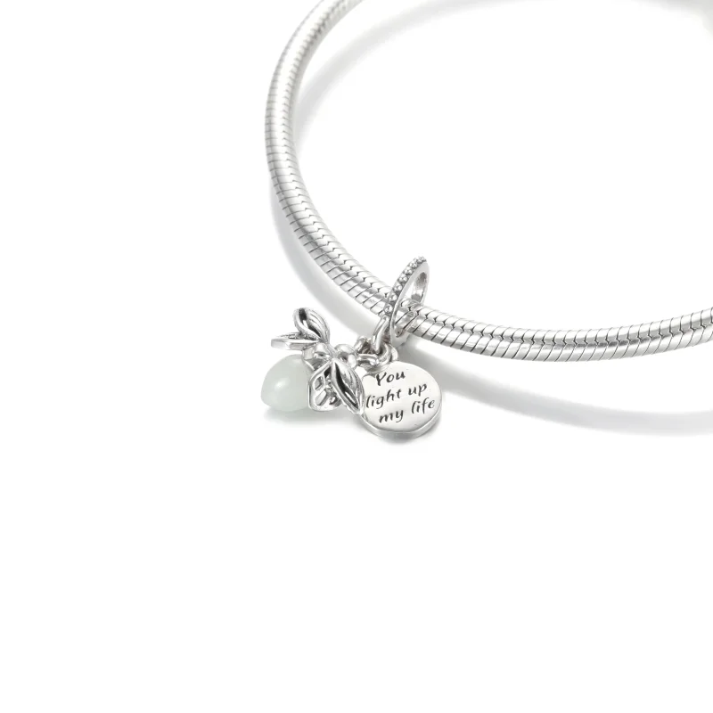 (imagem para) Charm Pendente Vaga-Lume Pandora - 799352C01 - Visualizar 5