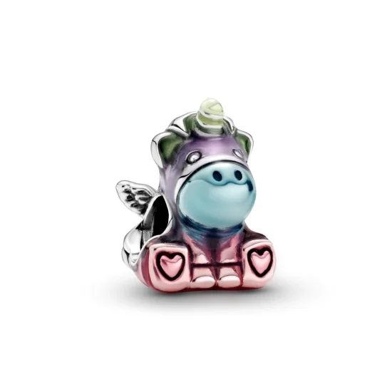 (imagem para) Charm Unicórnio Bruno, Colorido Pandora - 799353C01