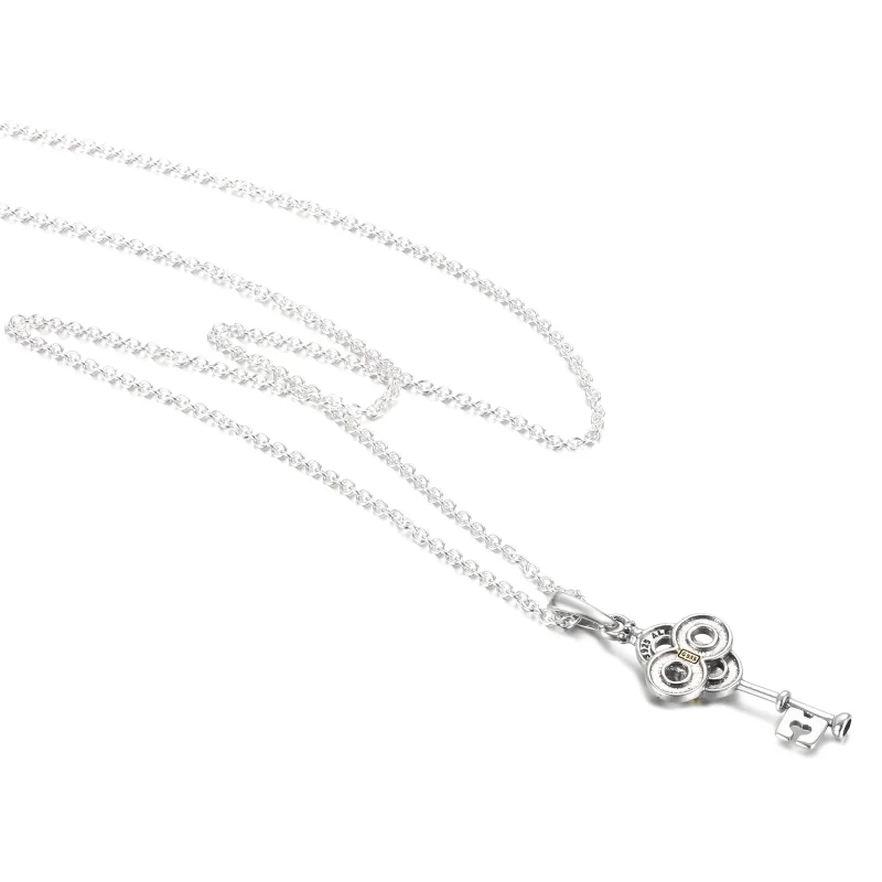 (imagem para) Colar De Chave E Flor Com Ouro 14k - 399339C01 - Visualizar 3