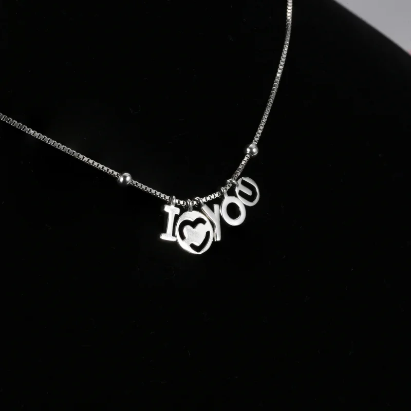 (imagem para) Colar Eu te amo Pandora - 396580-60 - Visualizar 5