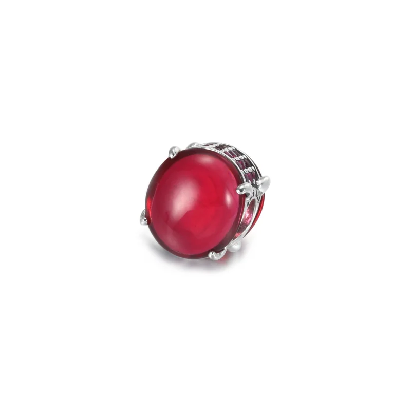 (imagem para) Conta Cabochon Fuchsia Pandora - 799309C01 - Visualizar 2