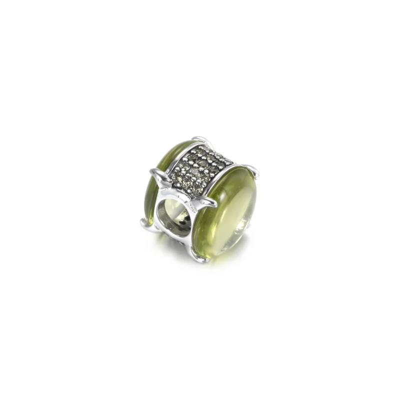 (imagem para) Conta Cabochon Verde Pandora - 799309C02 - Visualizar 3