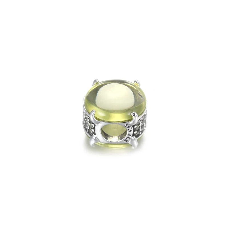 (imagem para) Conta Cabochon Verde Pandora - 799309C02 - Visualizar 4