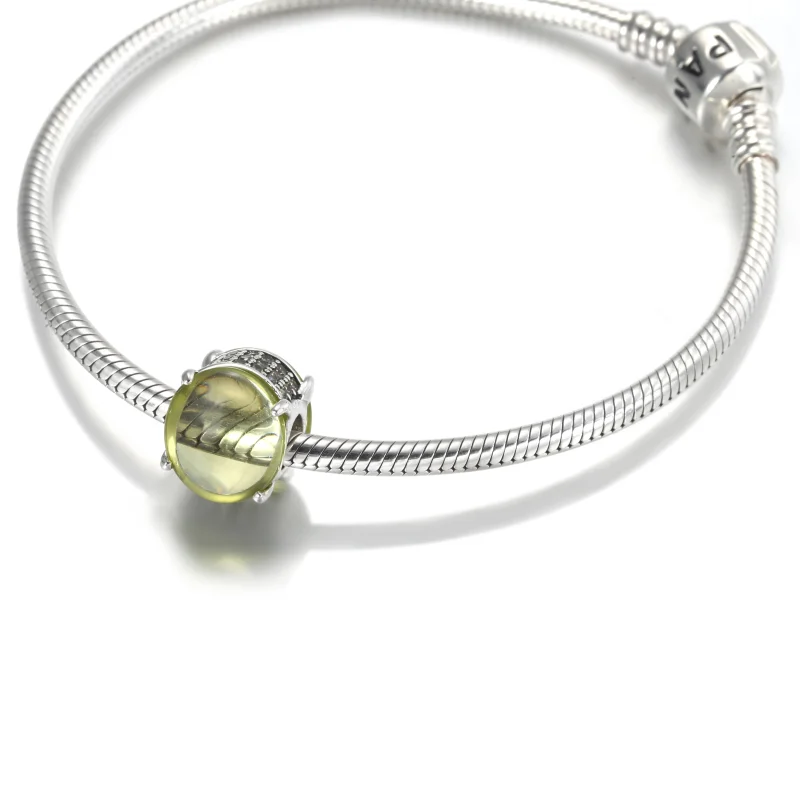 (imagem para) Conta Cabochon Verde Pandora - 799309C02 - Visualizar 5