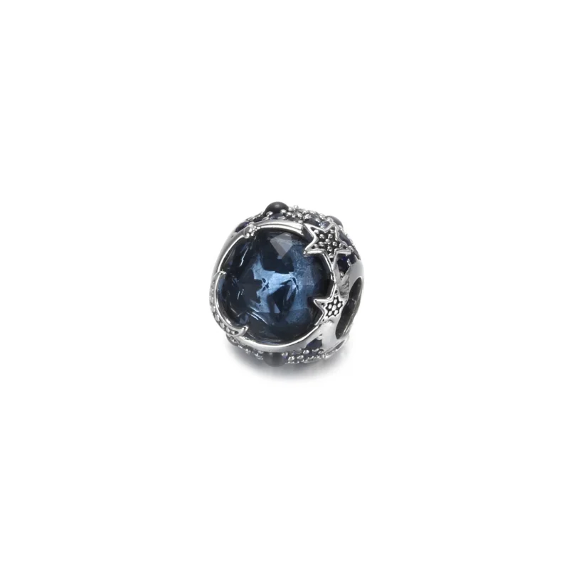 (imagem para) Conta Estrelas Azul Celestial Pandora - 799209C01 - Visualizar 2