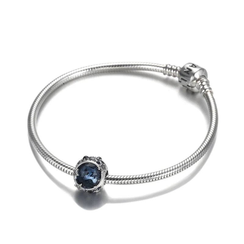 (imagem para) Conta Estrelas Azul Celestial Pandora - 799209C01 - Visualizar 5