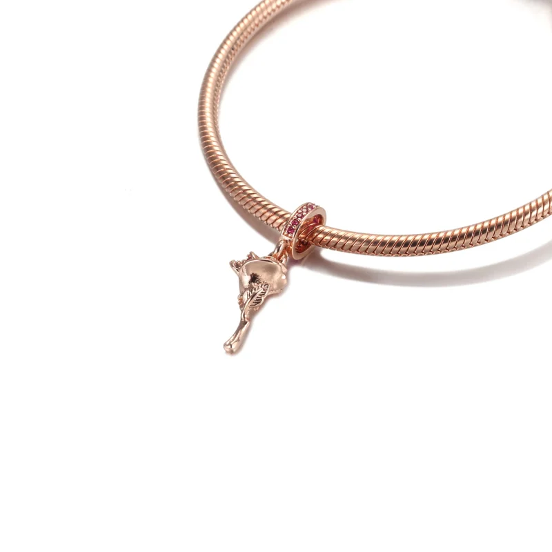 (imagem para) Conta Pendente Rosa, Pandora Rose - 789312C01 - Visualizar 5