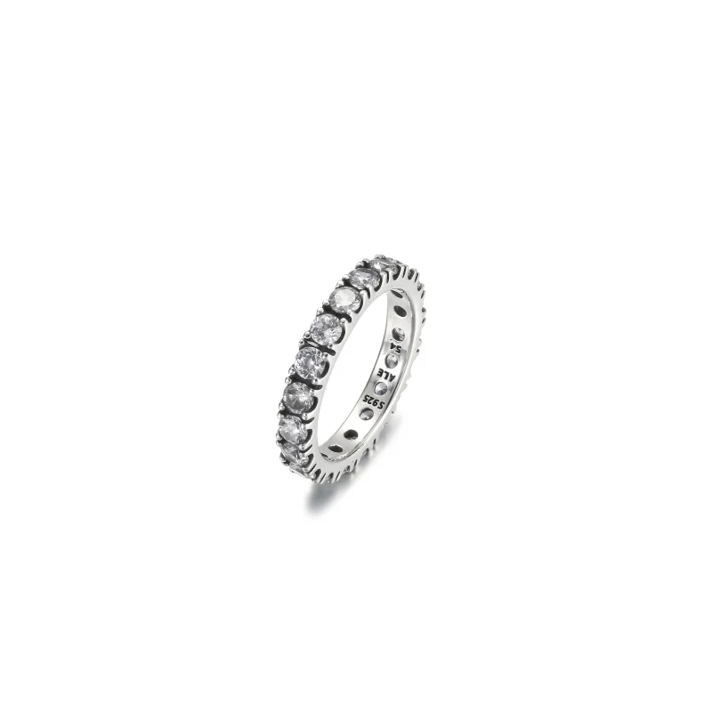 (imagem para) Anel Infinity Brilhante em Linha PANDORA - 190050C01 - Visualizar 2