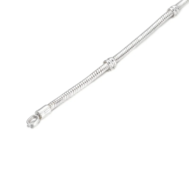 (imagem para) Bracelete Pandora Moments Coração com Fecho em Cobra - 599539C00 - Visualizar 5