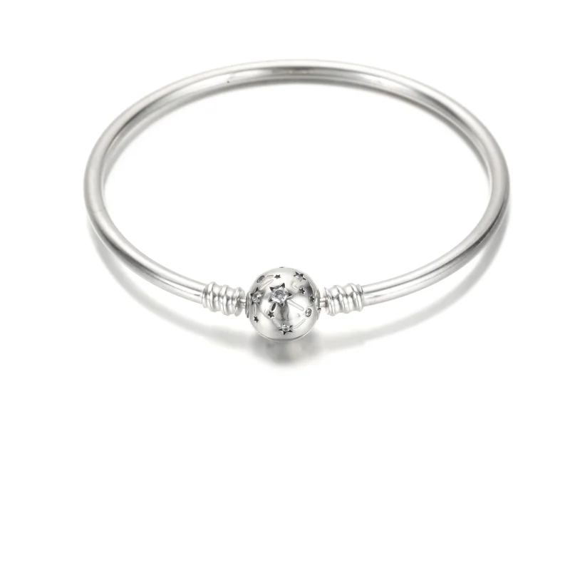 (imagem para) Bracelete Pandora Moments Estrelas Galáxia - 590009C01 - Visualizar 5