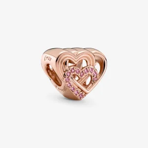 (imagem para) Charm Corações do Amor Entrelaçados PANDORA - 789529C01