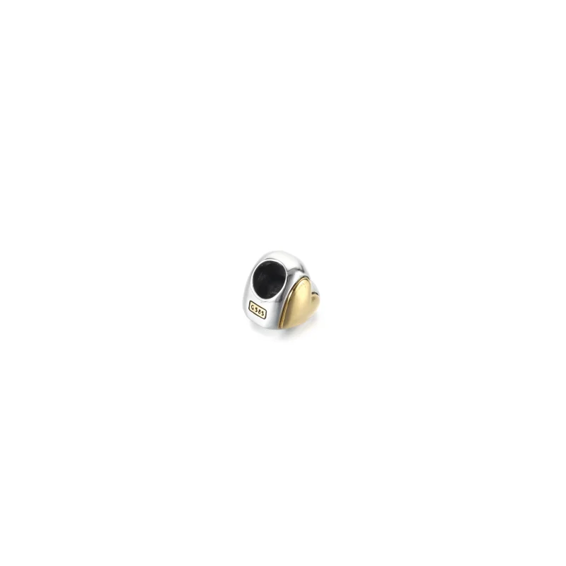 (imagem para) Charm Coração Dourado Abaulado PANDORA - 799415C00 - Visualizar 4
