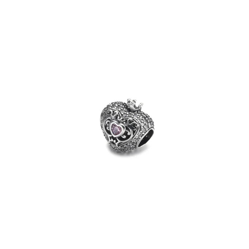 (imagem para) Charm Coroa e Coração Real PANDORA - 790763C01 - Visualizar 2