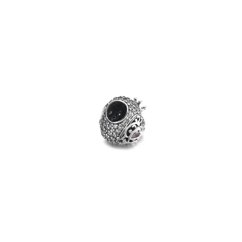 (imagem para) Charm Coroa e Coração Real PANDORA - 790763C01 - Visualizar 4