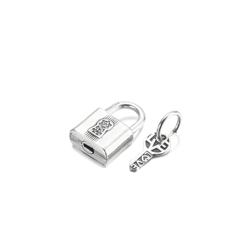 (imagem para) Charm de Cadeado e Chave PANDORA - 790088C01 - Visualizar 2