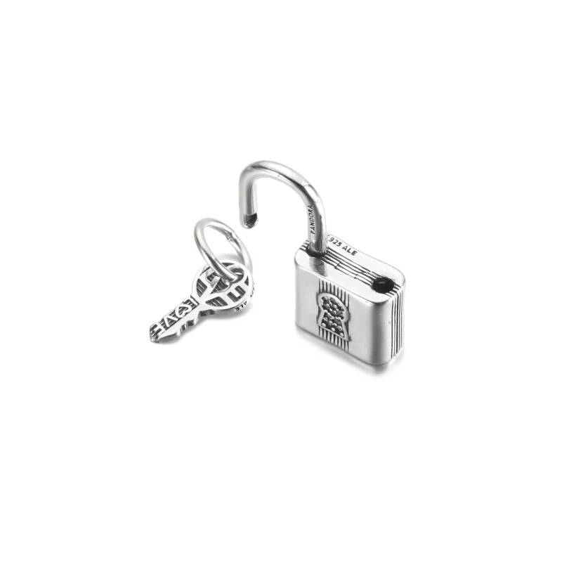 (imagem para) Charm de Cadeado e Chave PANDORA - 790088C01 - Visualizar 4