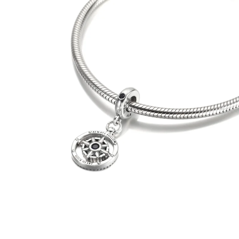 (imagem para) Charm de Compasso Giratório PANDORA - 790099C01 - Visualizar 5