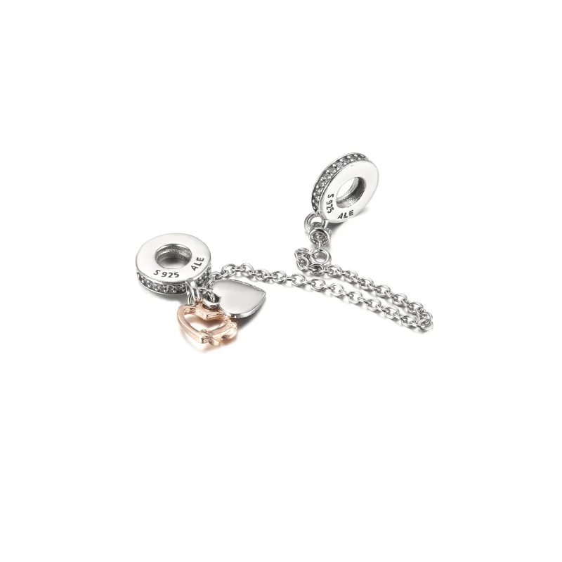 (imagem para) Charm de Segurança Coração da Família PANDORA - 789541C01-05 - Visualizar 4