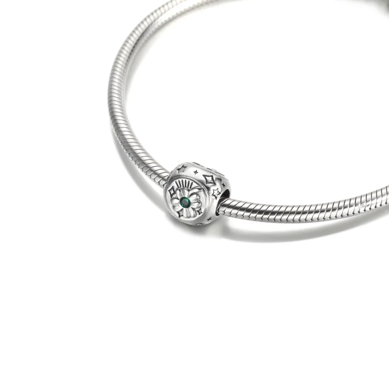 (imagem para) Charm de Três Lados PANDORA Trevo, Ferradura e Joaninha - 790100C01 - Visualizar 5