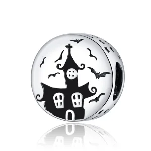 (imagem para) Charm do Castelo Assombrado em Prata Estilo Pandora - SCC1615