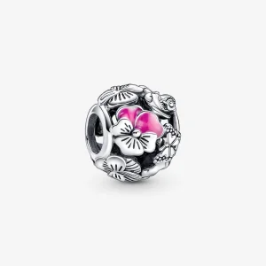 (imagem para) Charm PANDORA Amigos da Flor Amor-Perfeito - 790759C01