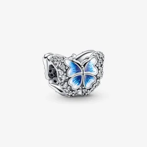 (imagem para) Charm PANDORA Borboleta Azul Cintilante - 790761C01