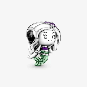 (imagem para) Charm PANDORA Disney A Pequena Sereia Ariel - 799508C01