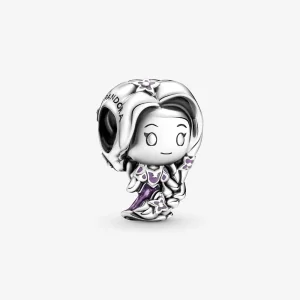 (imagem para) Charm PANDORA Disney Princesa Enrolada Rapunzel - 799498C01
