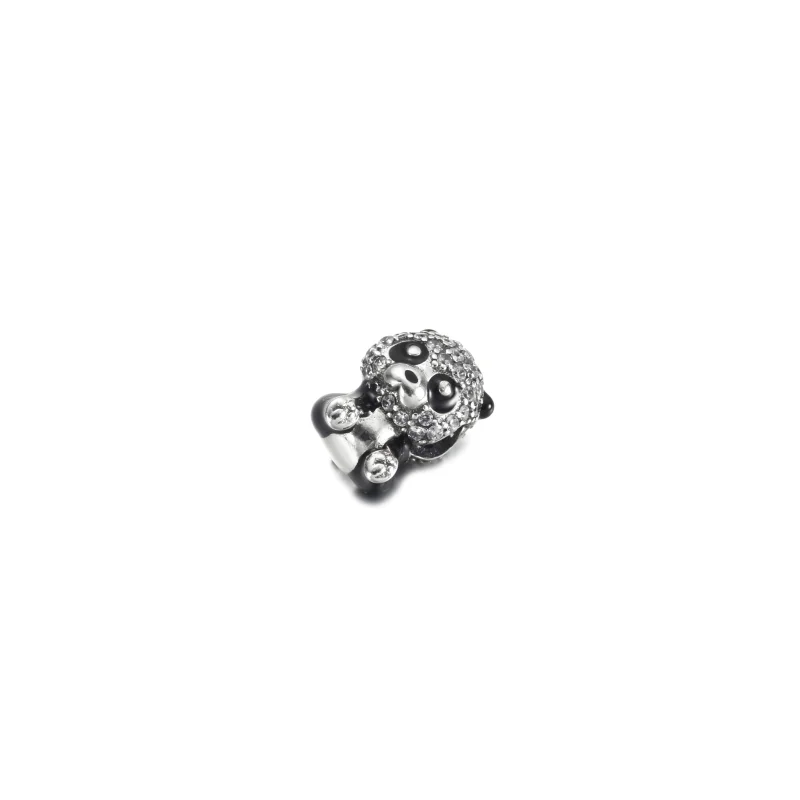 (imagem para) Charm PANDORA Panda Fofo Reluzente - 790771C01 - Visualizar 2