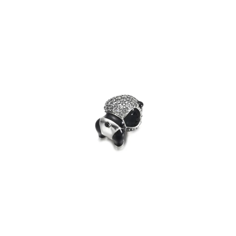 (imagem para) Charm PANDORA Panda Fofo Reluzente - 790771C01 - Visualizar 4