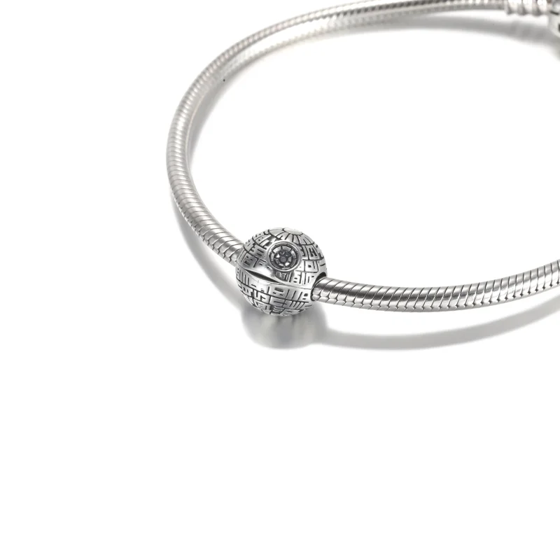 (imagem para) Charm PANDORA Star Wars Estrela da Morte - 799513C00 - Visualizar 5