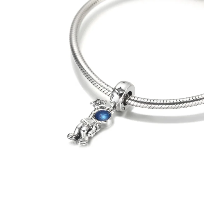 (imagem para) Charm Pingente Astronauta na Galáxia PANDORA - 790030C01 - Visualizar 5
