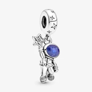 (imagem para) Charm Pingente Astronauta na Galáxia PANDORA - 790030C01