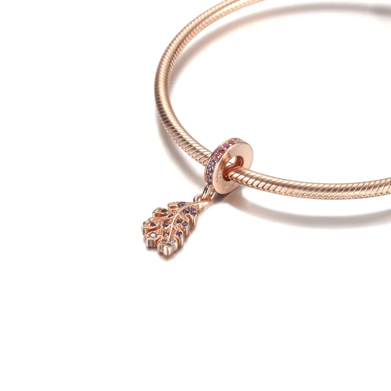 (imagem para) Charm Pingente Folha de Carvalho PANDORA - 789552C01 - Visualizar 5