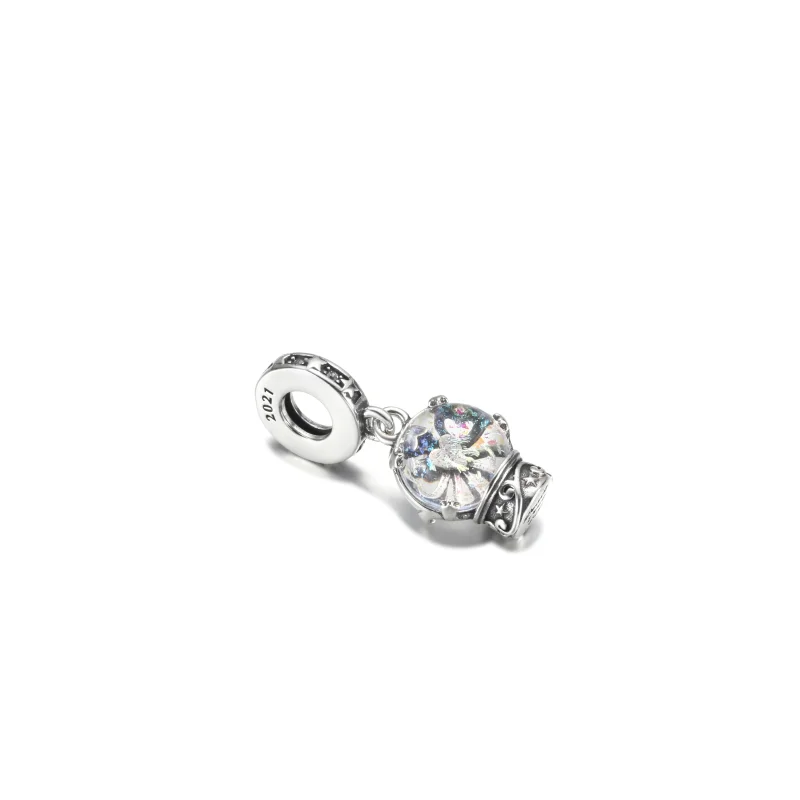 (imagem para) Charm Pingente PANDORA Disney A Bela e a Fera Rosa Encantada - 790024C01 - Visualizar 3