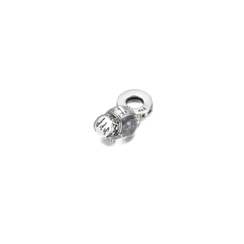 (imagem para) Charm Pingente PANDORA Disney A Bela e a Fera Rosa Encantada - 790024C01 - Visualizar 4