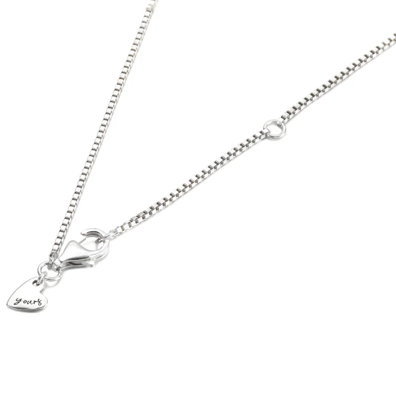 (imagem para) Colar Coração Feito à Mão PANDORA Sparkling - 380089C01 - Visualizar 4