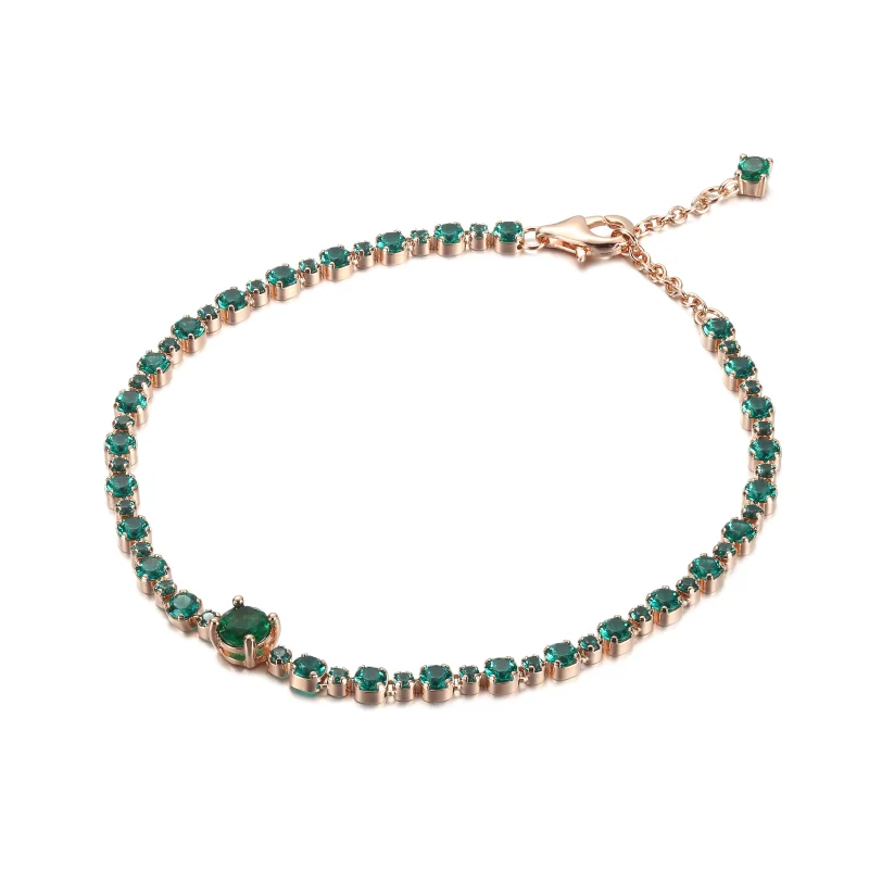 (imagem para) PANDORA Bracelete Tennis Pavé Brilhante - 580044C01 - Visualizar 2