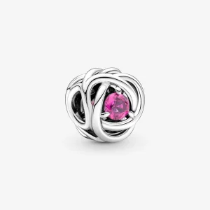 (imagem para) PANDORA Charm Círculo Eterno Rosa de Outubro - 790065C05