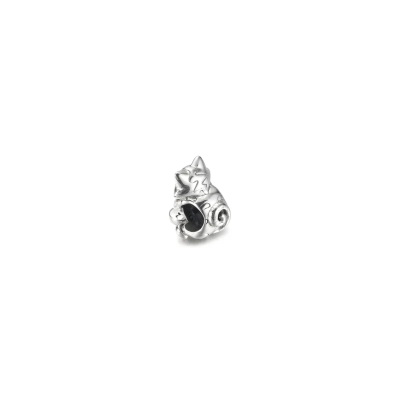 (imagem para) PANDORA Charm de Gatinho e Novelos - 799535C00 - Visualizar 3