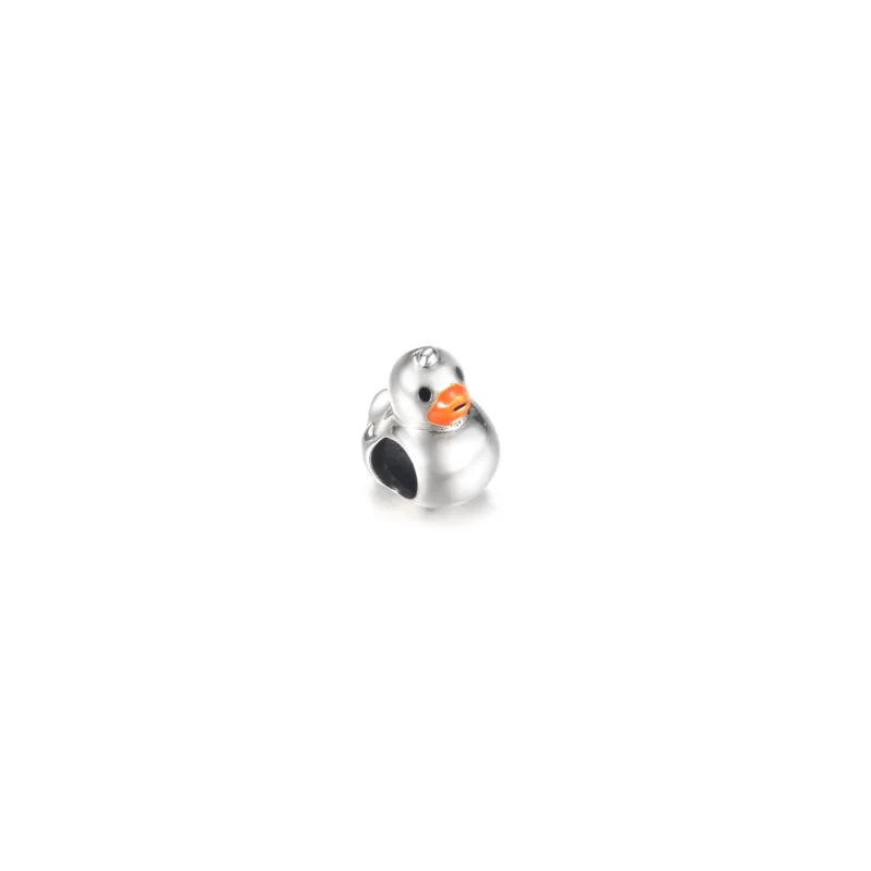 (imagem para) PANDORA Charm de Pato de Borracha Polido - 799554C01 - Visualizar 2