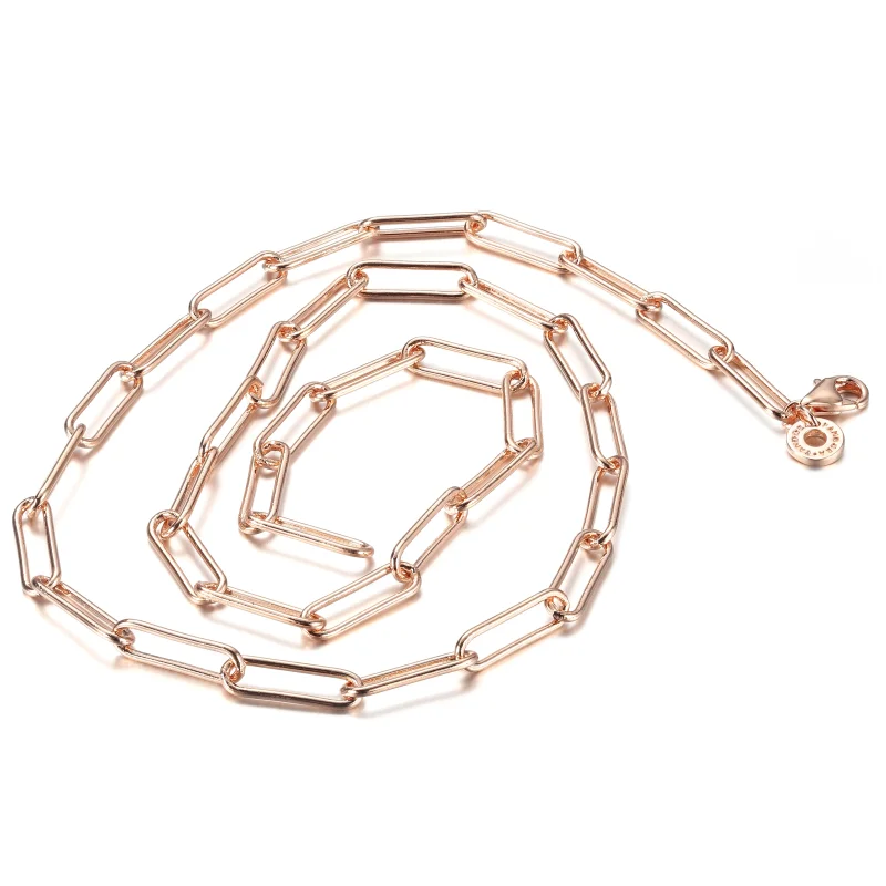 (imagem para) PANDORA colar-de-corrente-de-elos-longos - 388349-45 - Visualizar 4