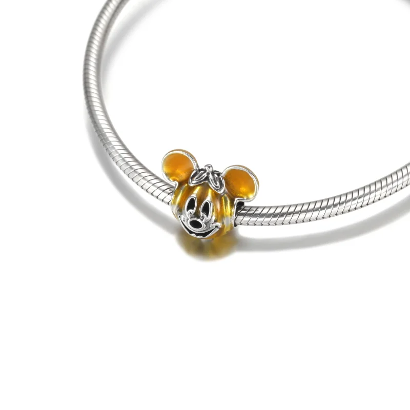 (imagem para) PANDORA Disney Mickey Mouse Abóbora Charm - 799599C01 - Visualizar 5