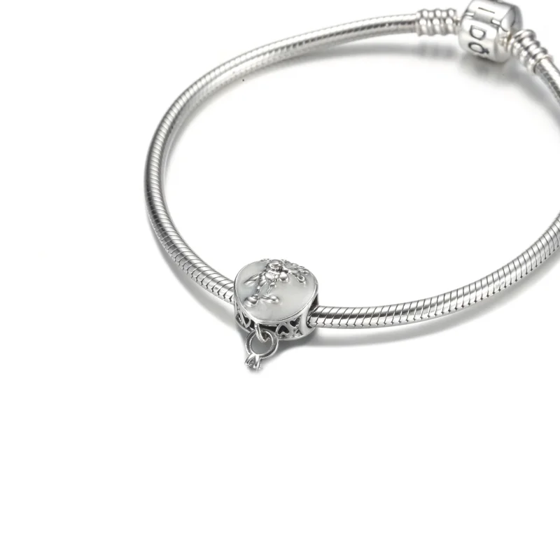 (imagem para) PANDORA Disney Mickey Mouse & Minnie Mouse Charm Amor Eterno - 799395C01 - Visualizar 5