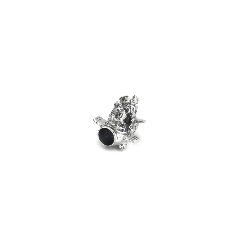 (imagem para) PANDORA Disney Mickey Mouse & Minnie Mouse Charm de Avião - 790108C00 - Visualizar 2