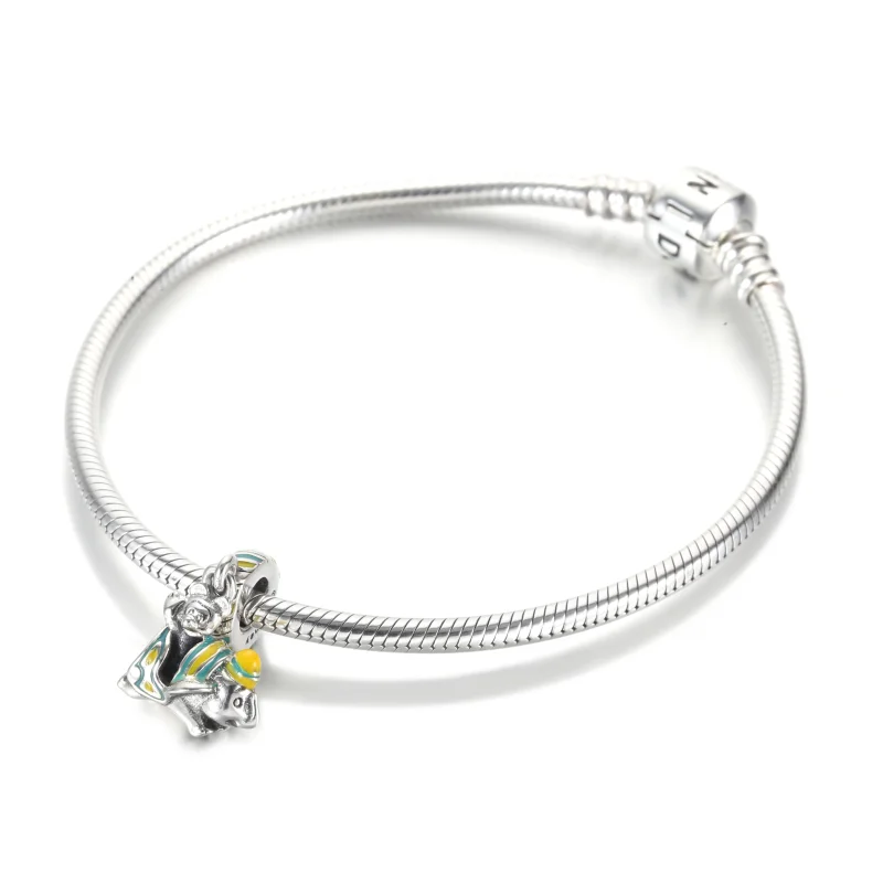 (imagem para) PANDORA Disney Mickey Mouse No Elefante Voador Dumbo Charm Pingente - 799318C01 - Visualizar 5