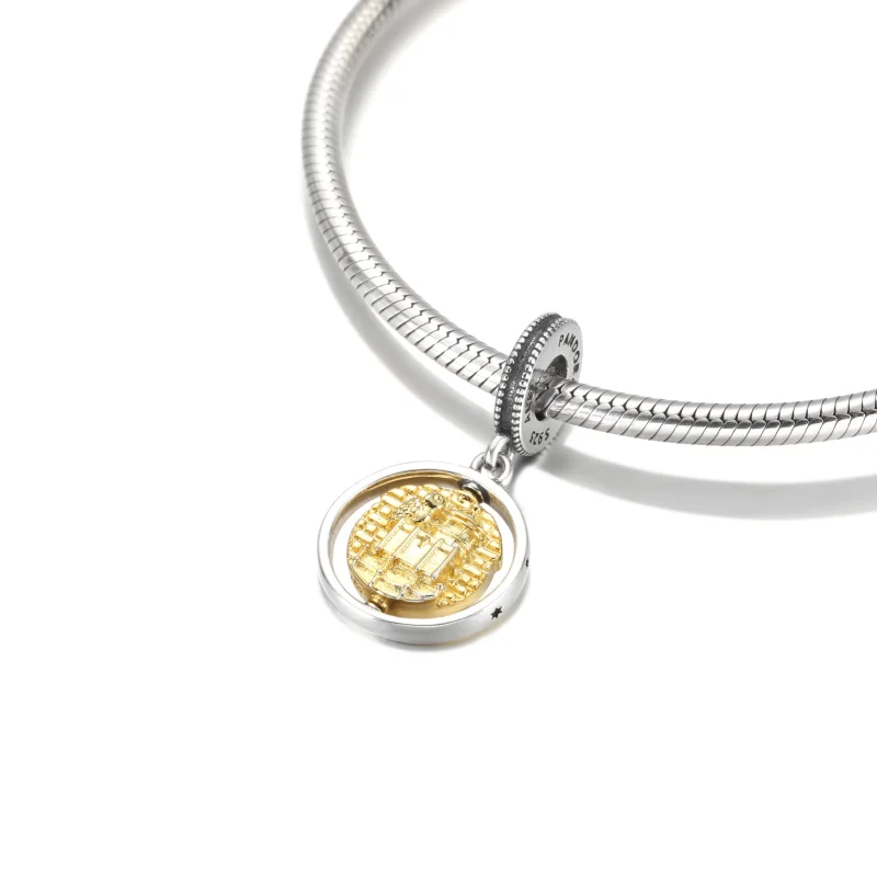 (imagem para) PANDORA Harry Potter, Charm Giratório Coruja Edwiges - 760035C00 - Visualizar 5