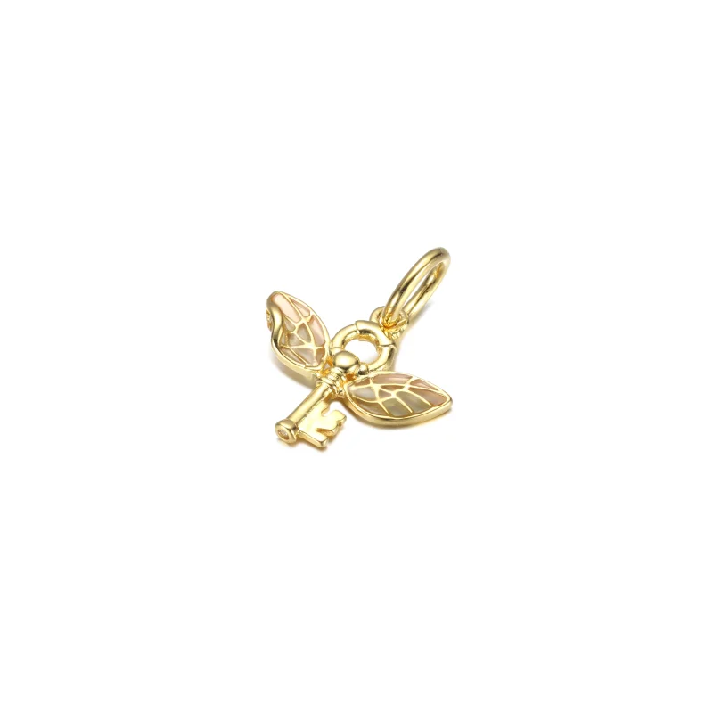 (imagem para) PANDORA Harry Potter, Pingente Chave Alada - 360034C01 - Visualizar 2