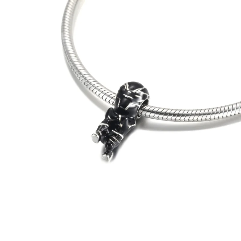 (imagem para) PANDORA Marvel Os Vingadores Charm Pantera Negra - 790783C01 - Visualizar 5