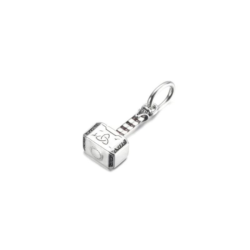 (imagem para) PANDORA Marvel Os Vingadores Charm Pingente Martelo de Thor - 790483C01 - Visualizar 2